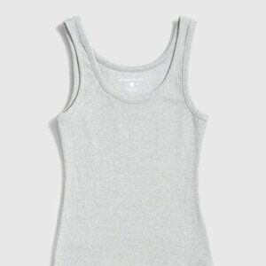 United By Blue - EcoKnit™ Ribbed Tank - Heather Grey - XS